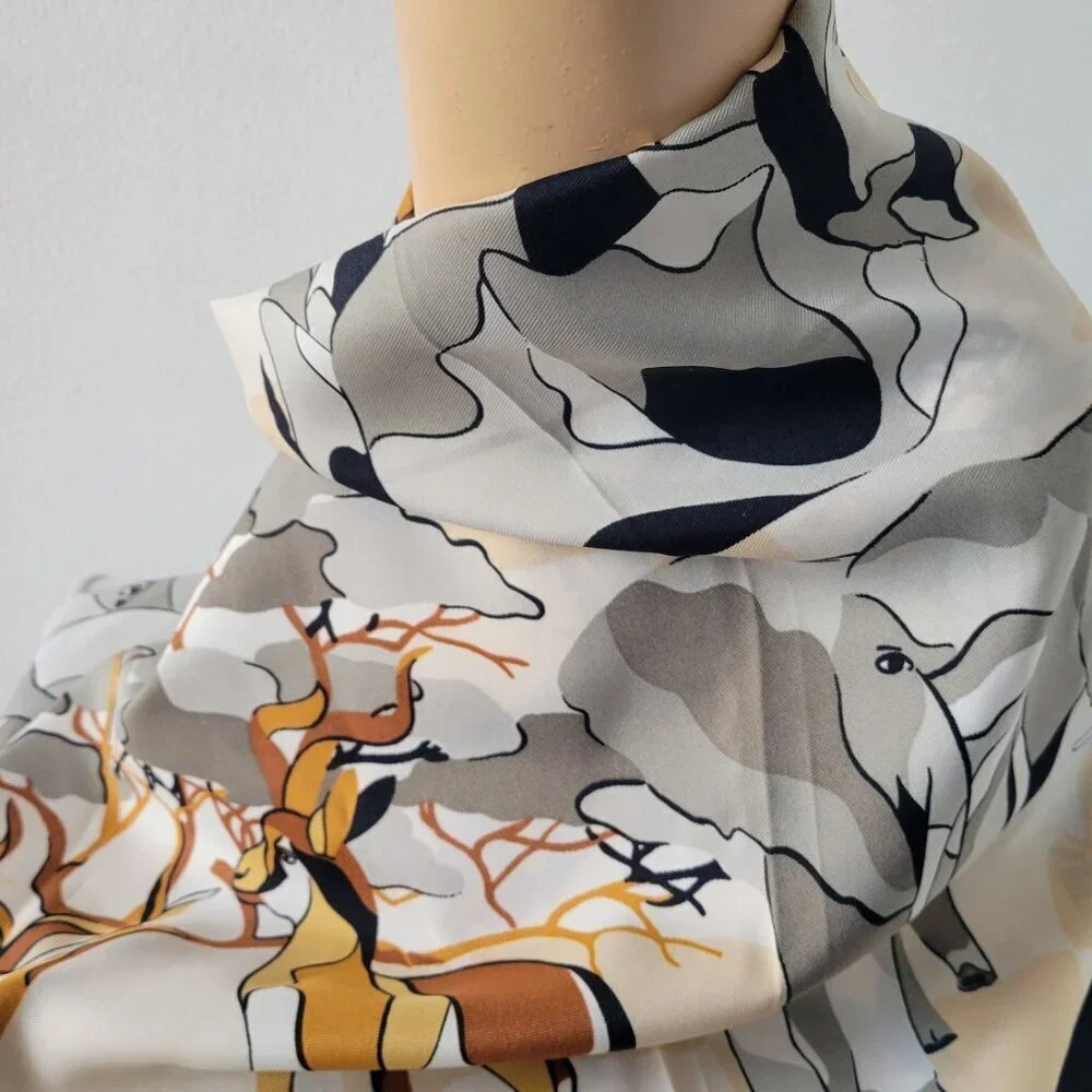 Unbranded Women’s Colorful Jungle Animal Print Scarf